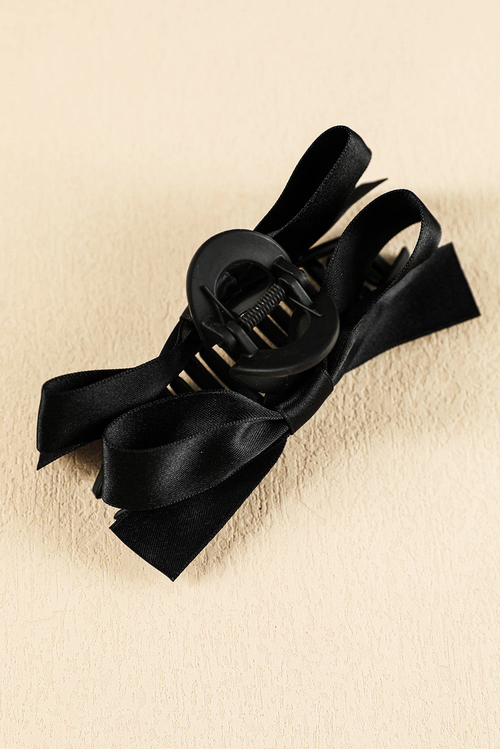 Black Bow  Hair Claw Clip